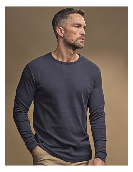 TEE-530-Mens Long Sleeve Interlock Tee 2